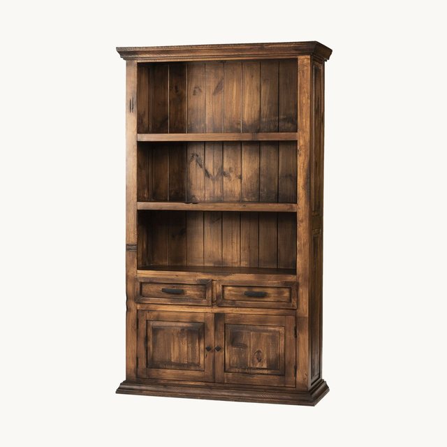 Floresville 2-Drawer 2-Door Bookcase