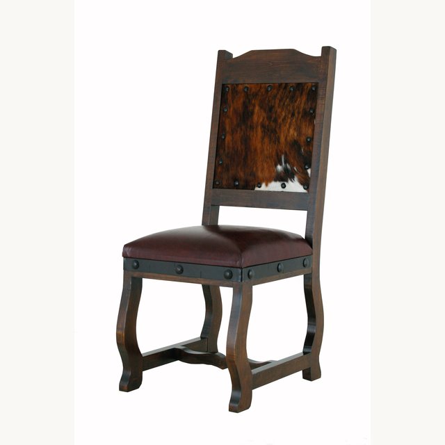 Herradura Side Chair, Cowhide