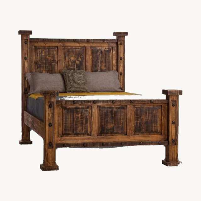 Rustic Oasis King Bed
