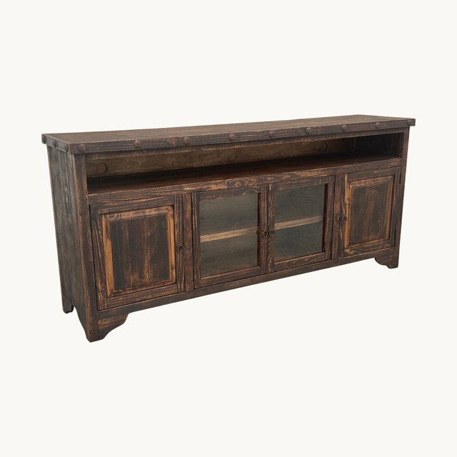 Rustic TV Stand, 80"