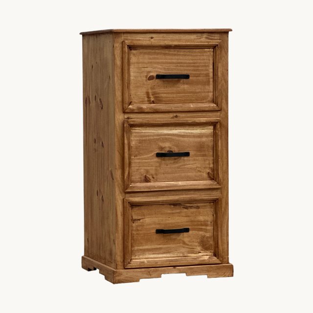 Traditional 3-Drawer File Cabinet